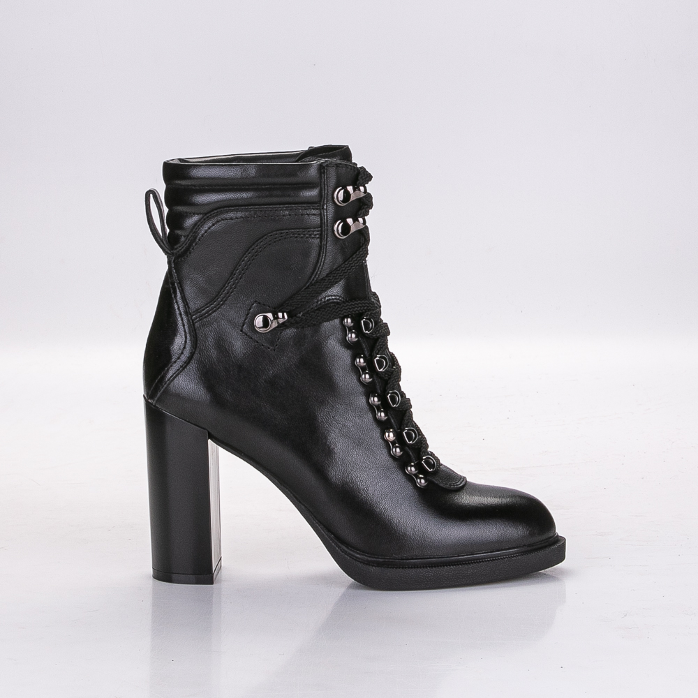Фото Ботильоны женские 836A-536-1 black купить на lauf.shoes