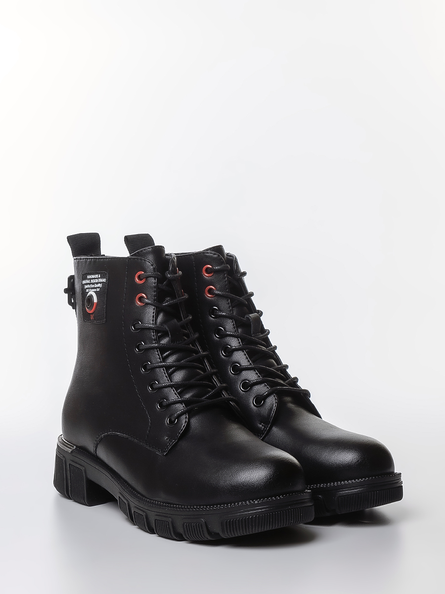 Фото Ботинки женские LA3 black купить на lauf.shoes