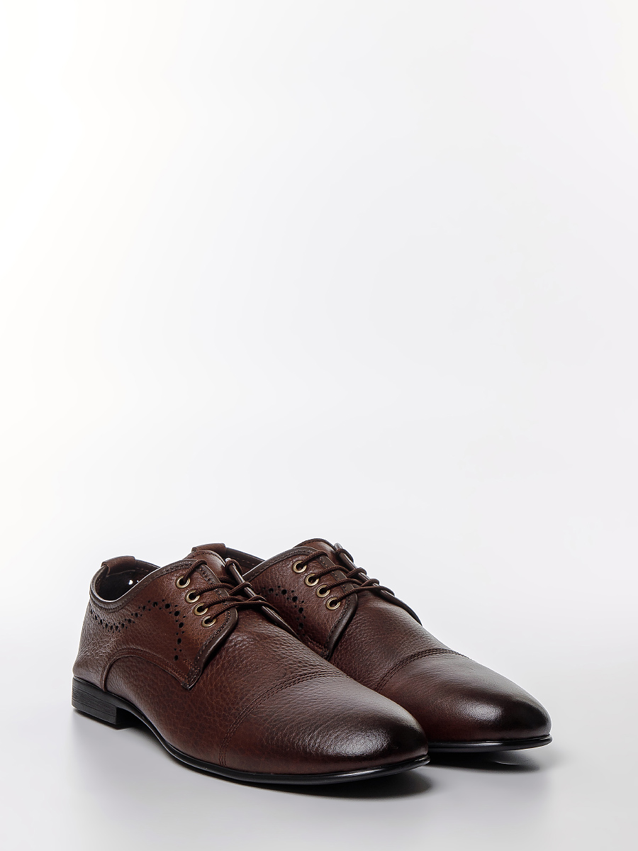 Фото Туфли мужские 11001 brown купить на lauf.shoes