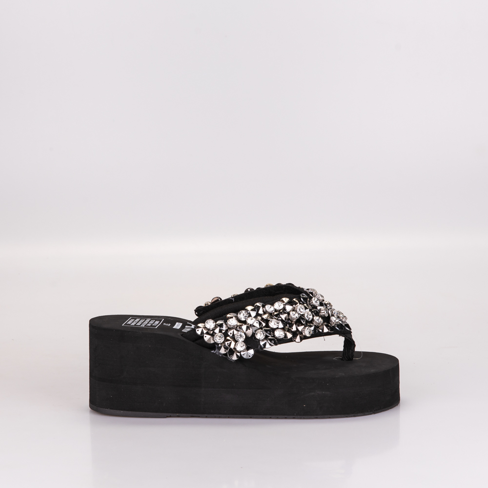 Фото Сабо женские Y 10 black купить на lauf.shoes