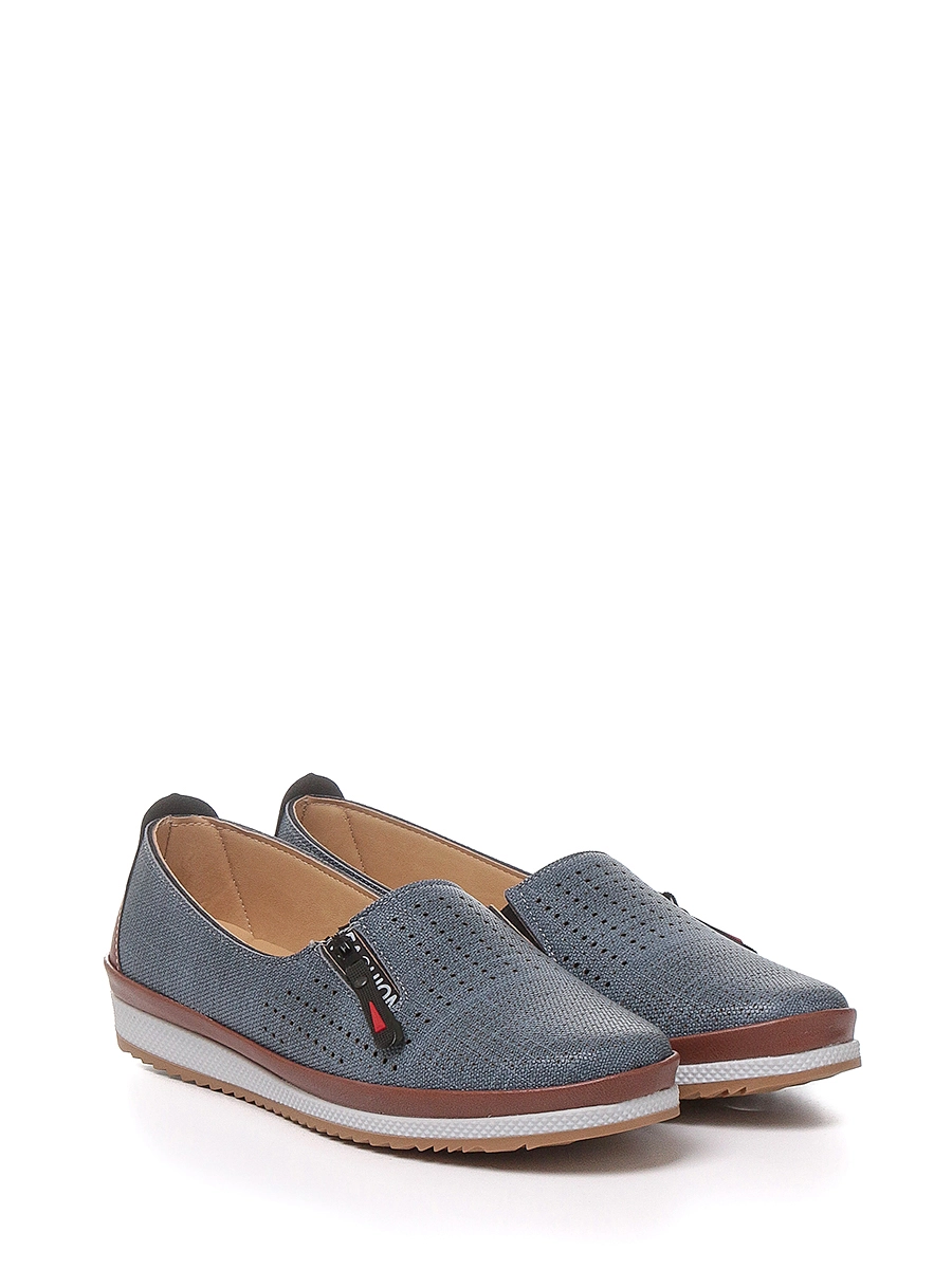 Фото Слипоны женские A182blue купить на lauf.shoes