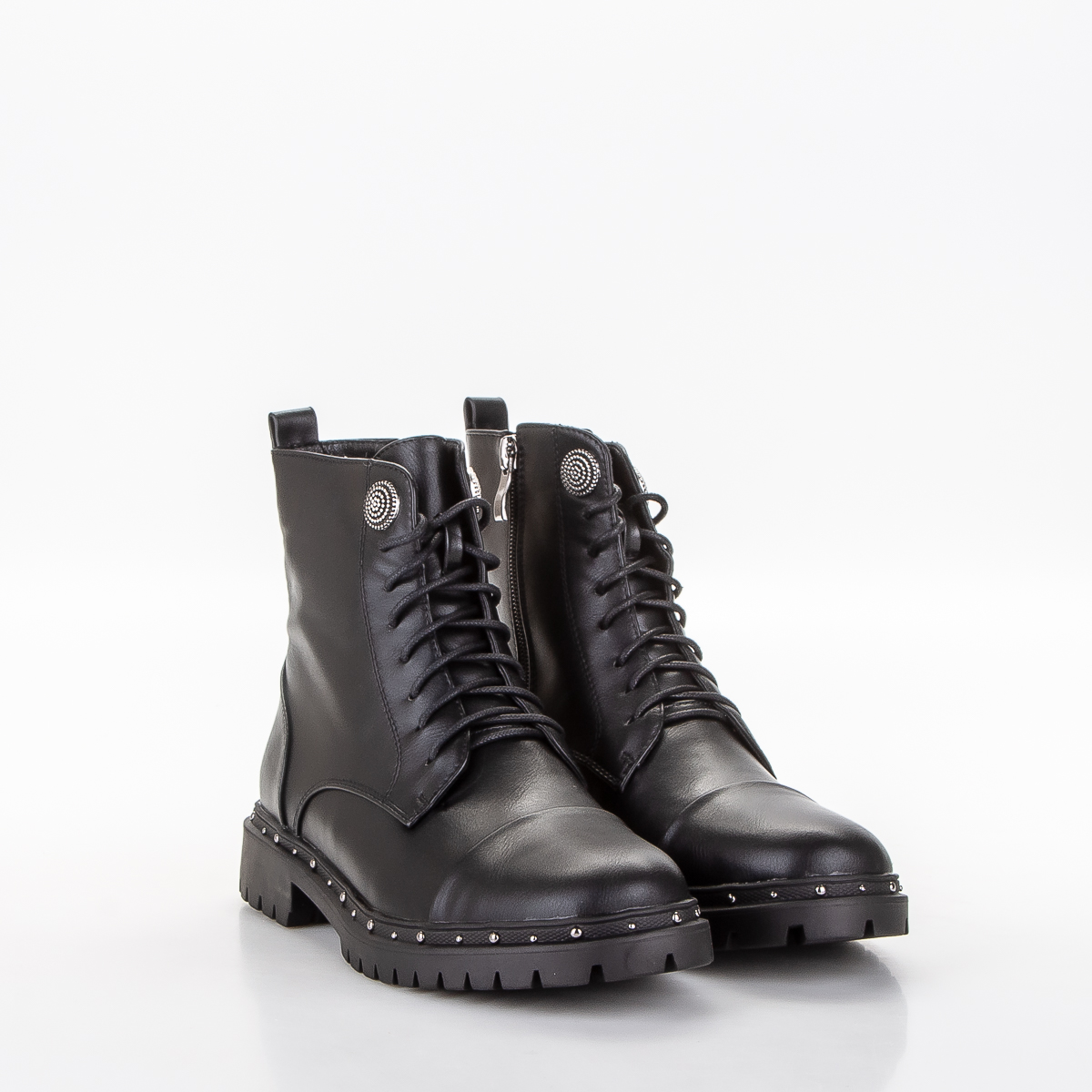 Фото Ботинки женские F771-A5017 black купить на lauf.shoes