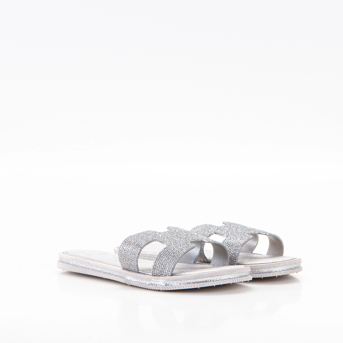 Фото Сабо женские H19SILVER купить на lauf.shoes