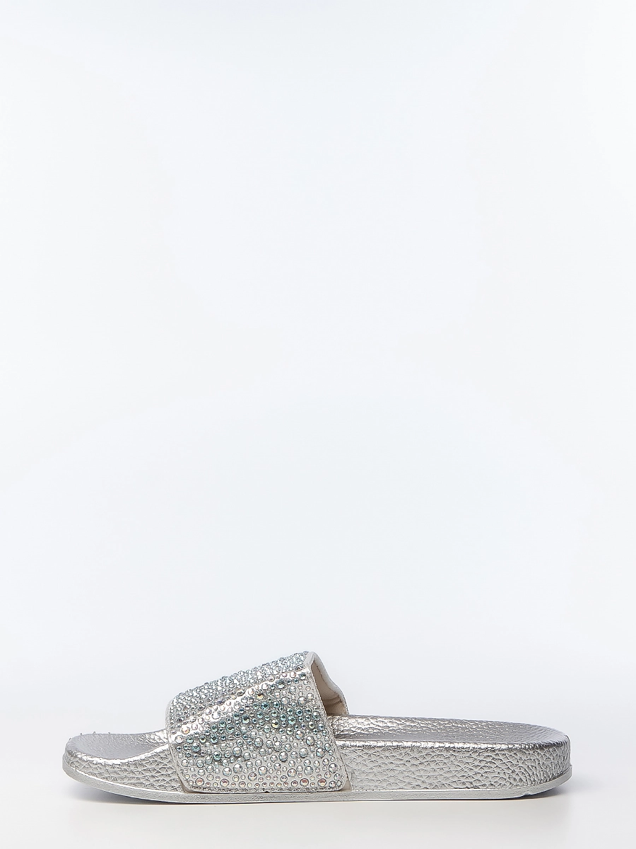 Фото Сабо женские H13 silver купить на lauf.shoes