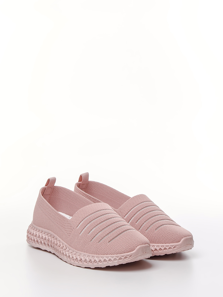 Фото Слипоны женские B3810-13 pink купить на lauf.shoes