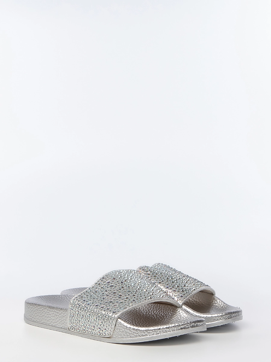 Фото Сабо женские H13 silver купить на lauf.shoes