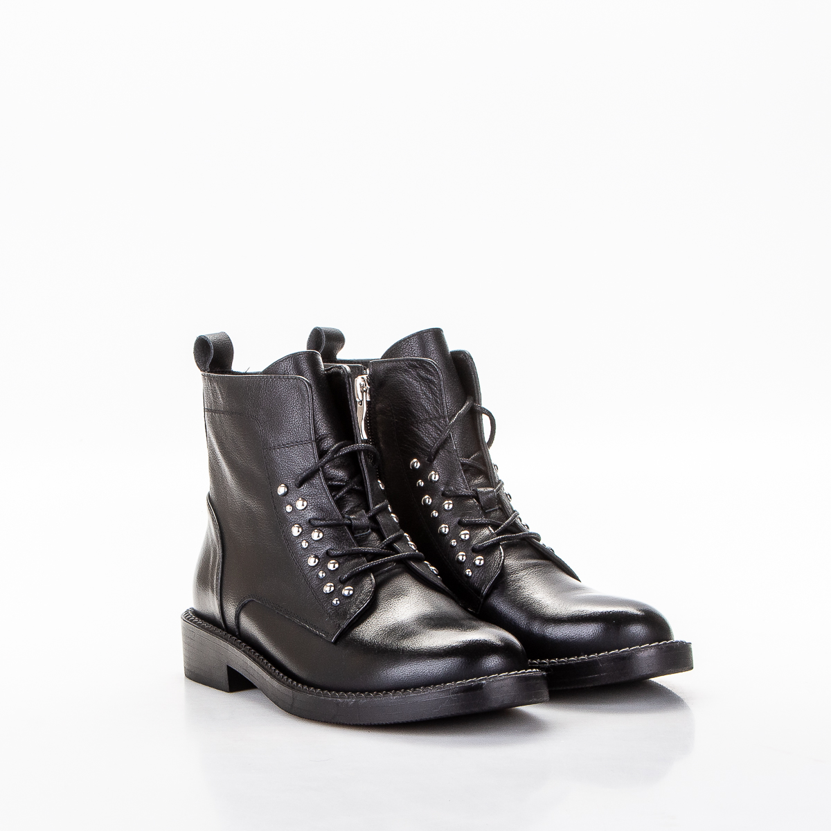 Фото Ботинки женские P95-253 black купить на lauf.shoes