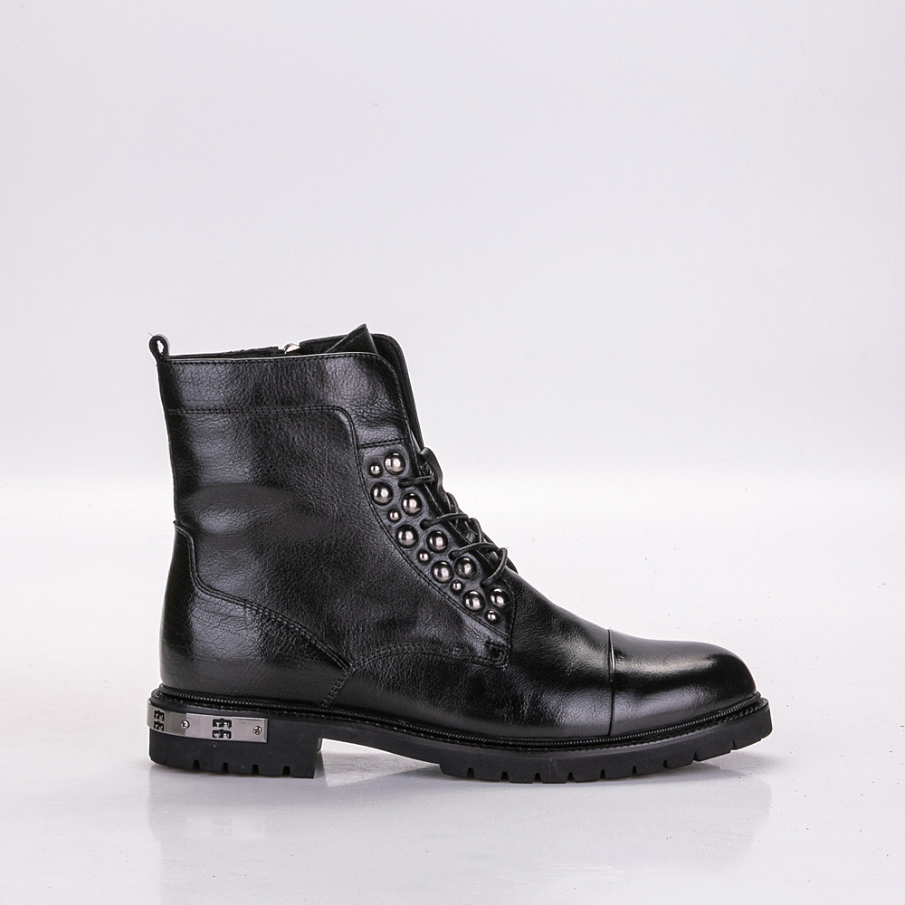 Фото Ботинки женские HJ9129R-P55-596 black купить на lauf.shoes