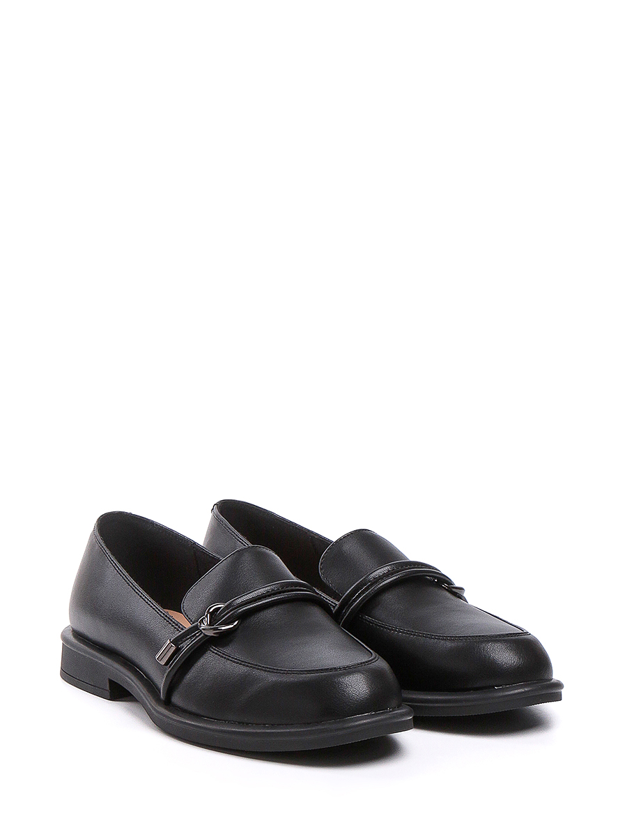 Фото Лоферы женские W187-D015 black купить на lauf.shoes
