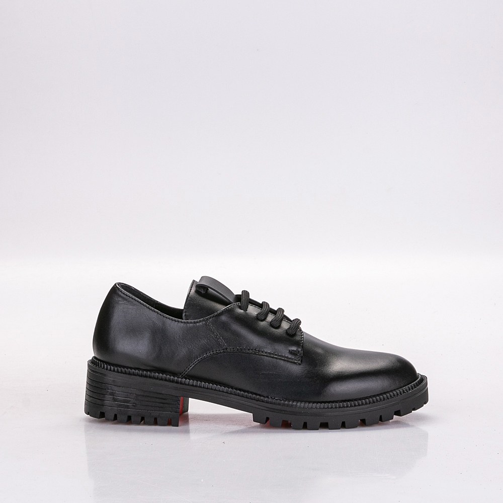 Фото Полуботинки женские 300-06 black купить на lauf.shoes