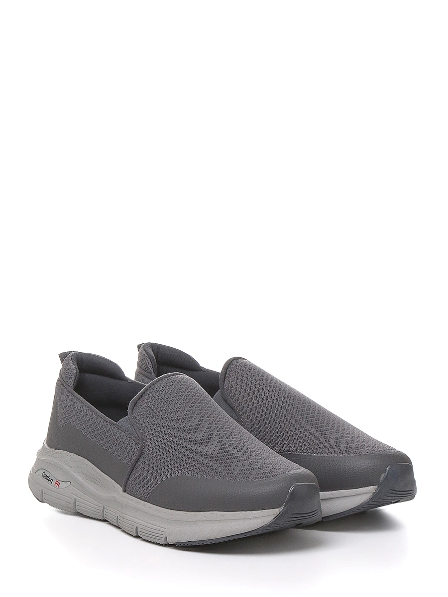 Фото Слипоны мужские 2190grey купить на lauf.shoes