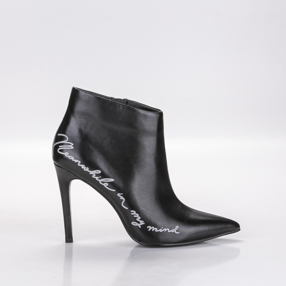 Фото Ботильоны женские K068-10-1 black купить на lauf.shoes
