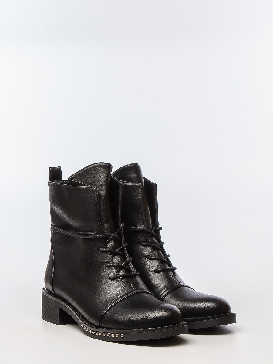 Фото Ботинки женские 93-678 black купить на lauf.shoes