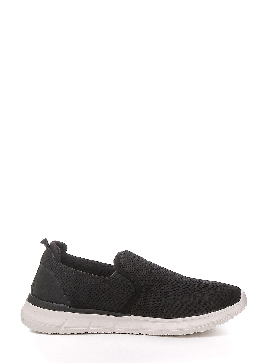 Фото Слипоны мужские 2300 siyah beyaz купить на lauf.shoes