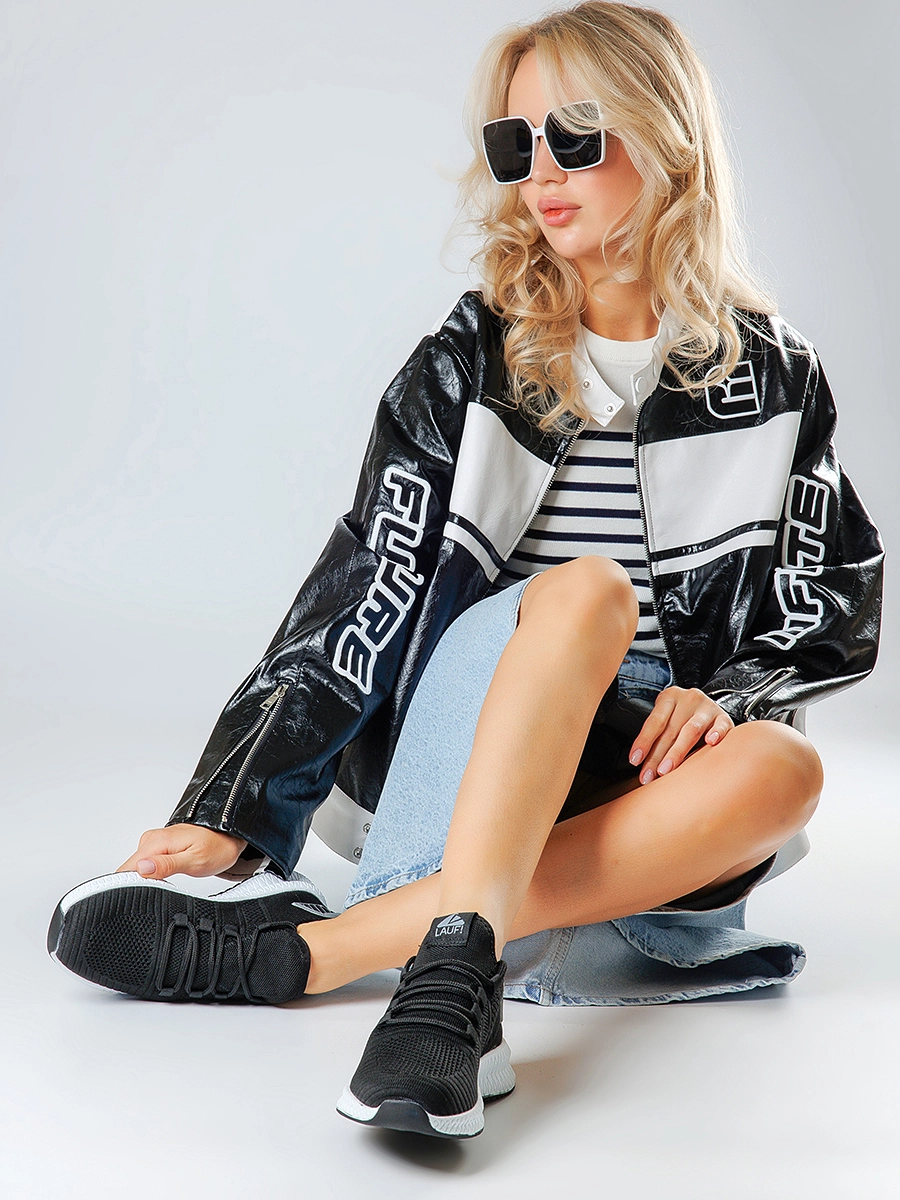 Фото Кроссовки женские T113-1-3black купить на lauf.shoes