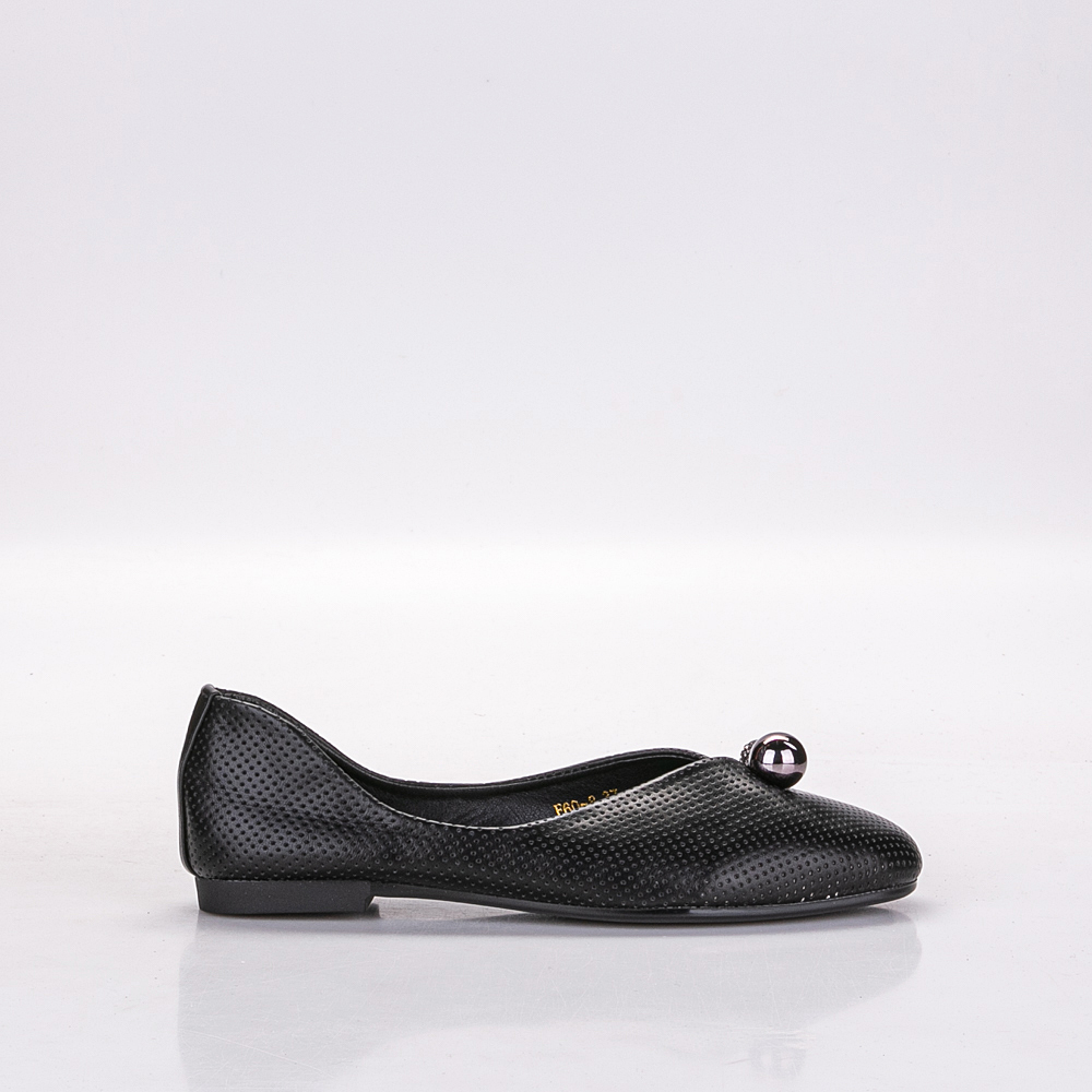 Фото Балетки женские F60-8  black купить на lauf.shoes