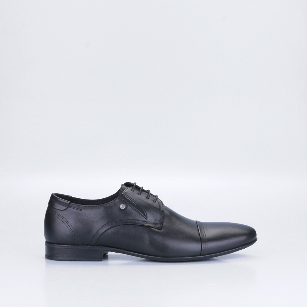 Фото Туфли мужские 191K-BLACK купить на lauf.shoes