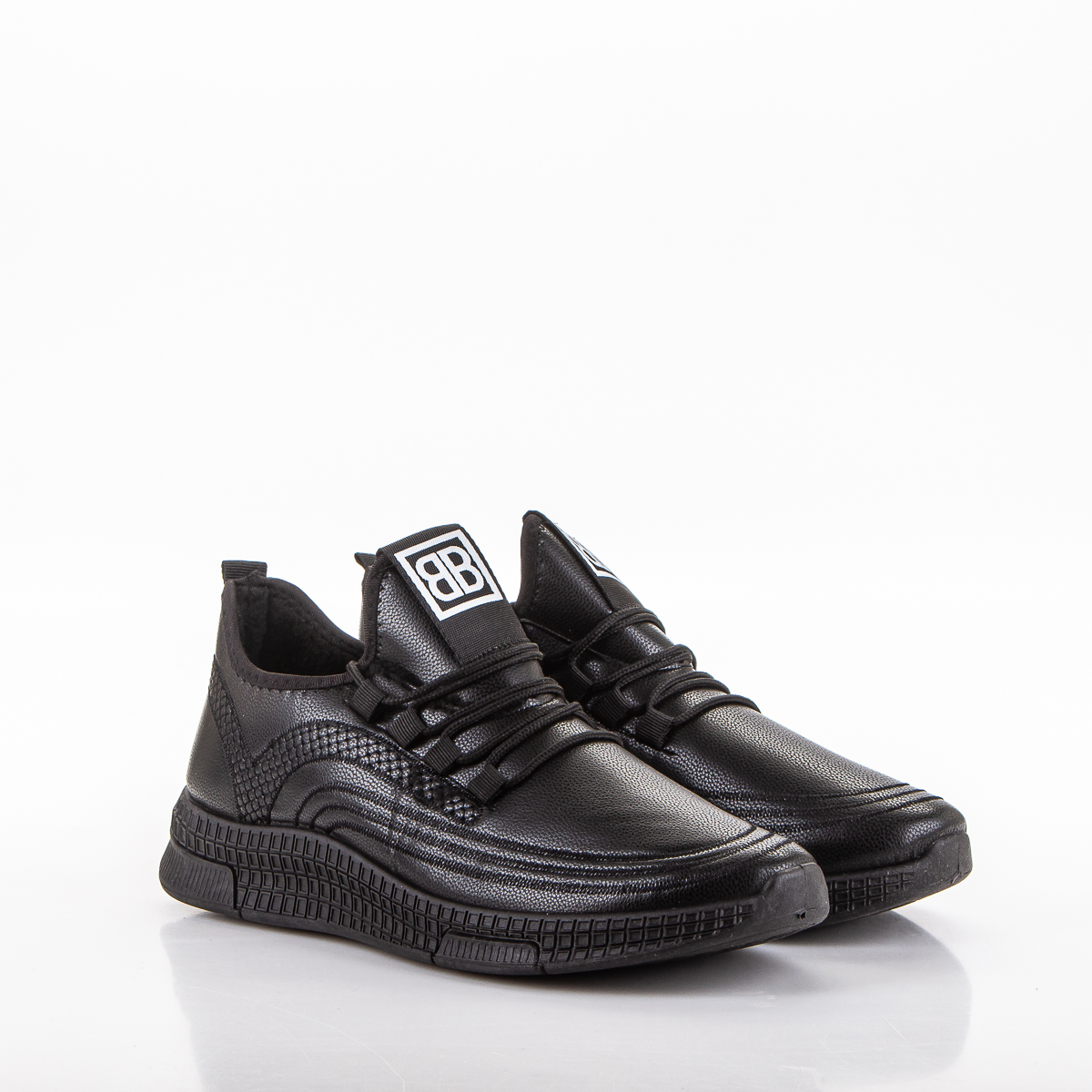Фото Кроcсовки мужские J02 black купить на lauf.shoes