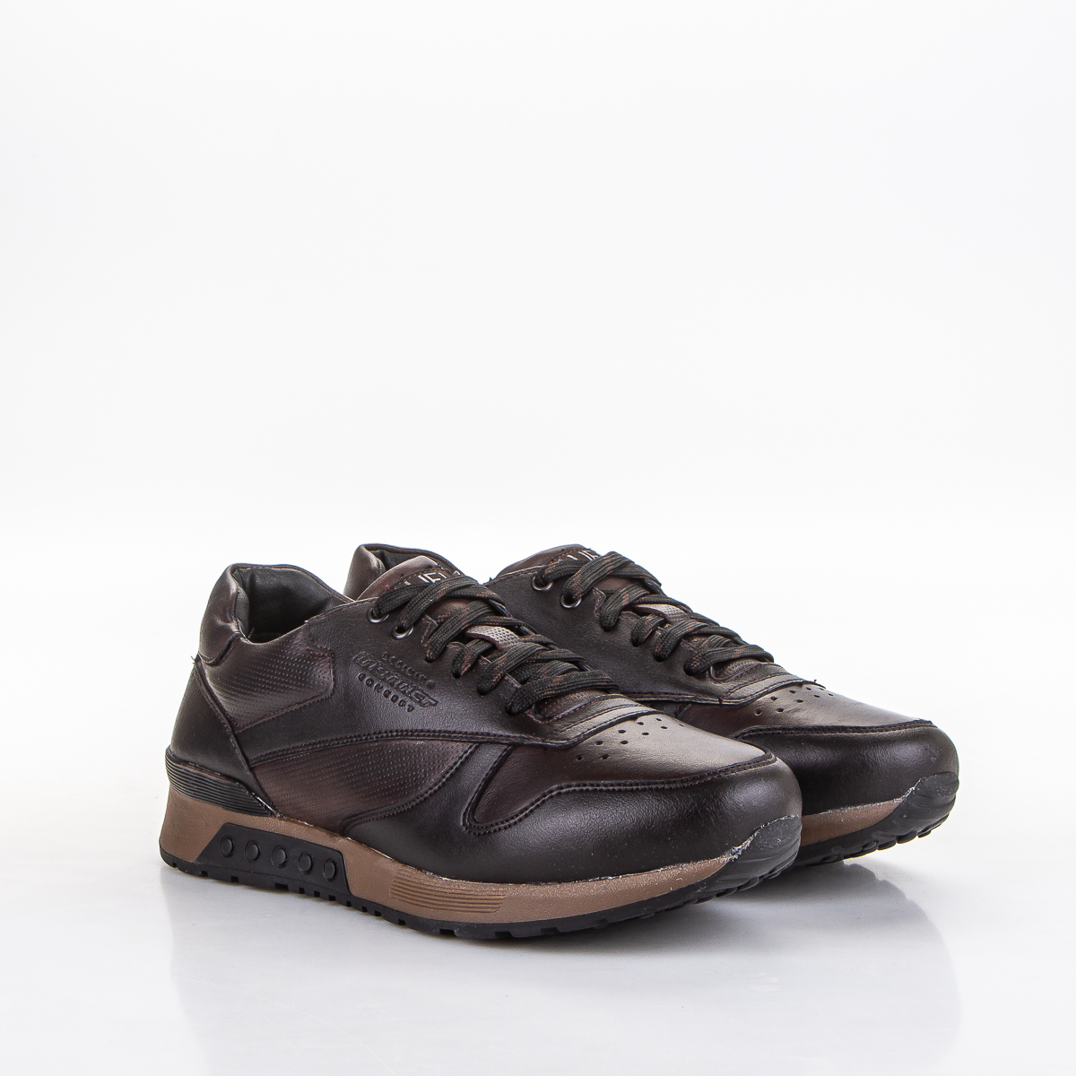 Фото Кроссовки мужские 44-77 brown купить на lauf.shoes