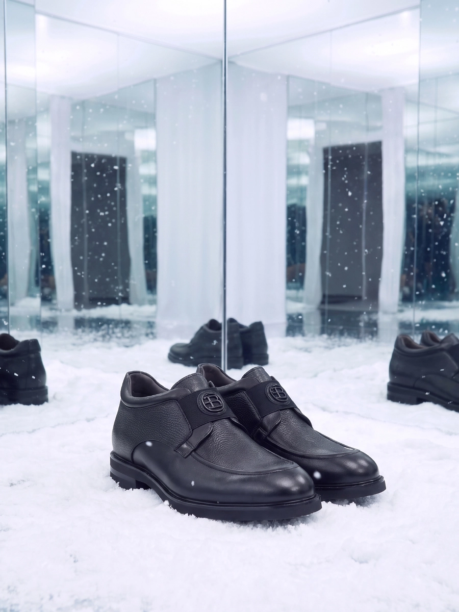 Фото Лоферы мужские PMU398X-60B-MZ купить на lauf.shoes