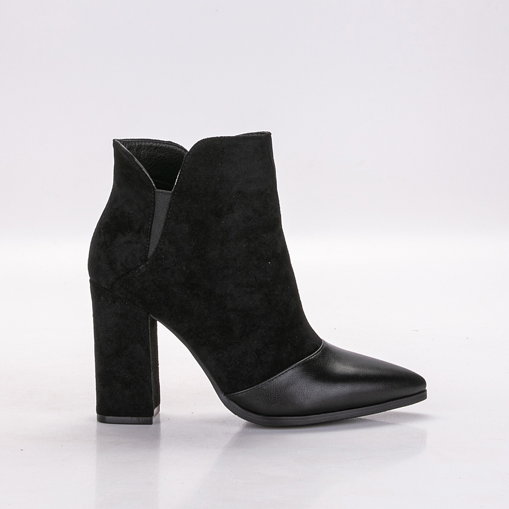 Фото Ботильоны женские F587-Q5373-1 black купить на lauf.shoes