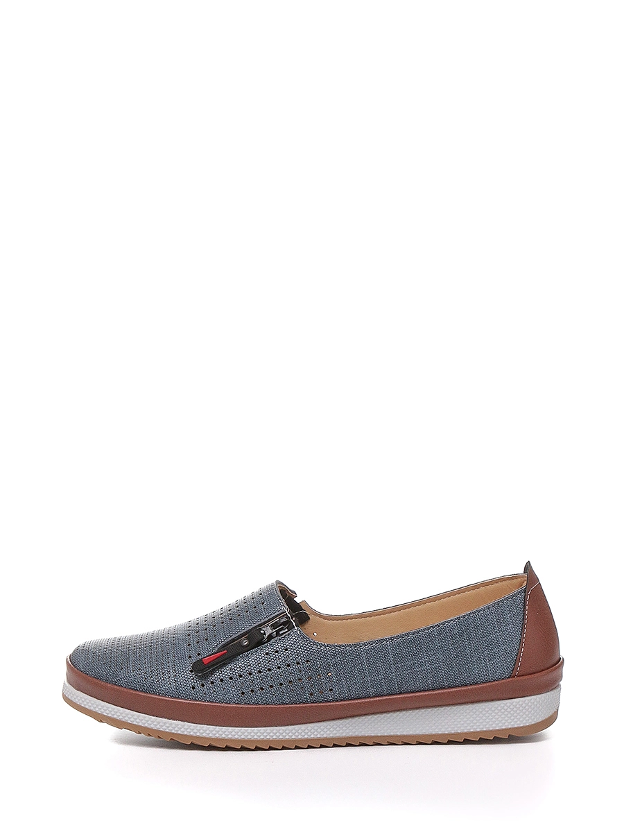 Фото Слипоны женские A182blue купить на lauf.shoes