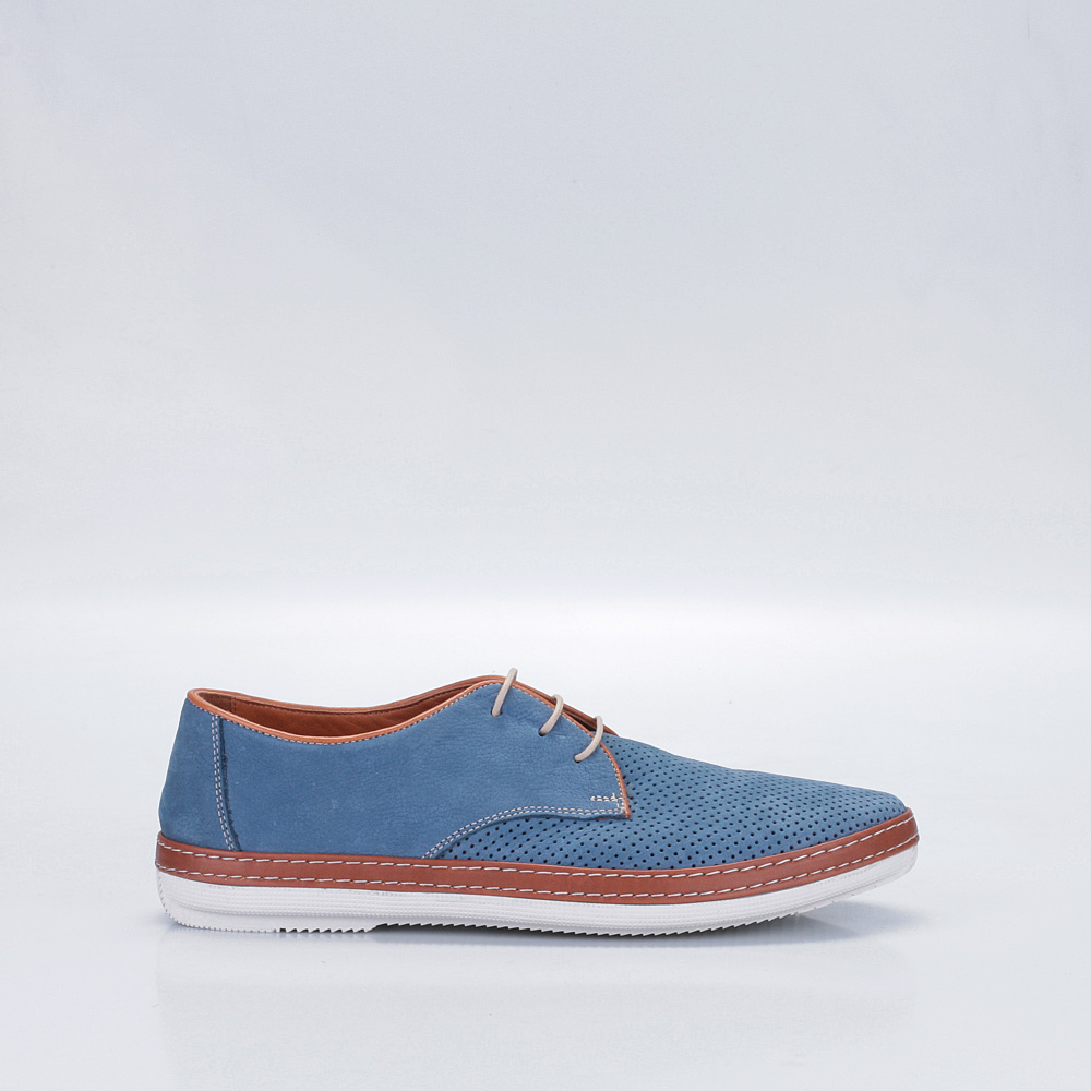 Фото Полуботинки мужские 1002-blue купить на lauf.shoes