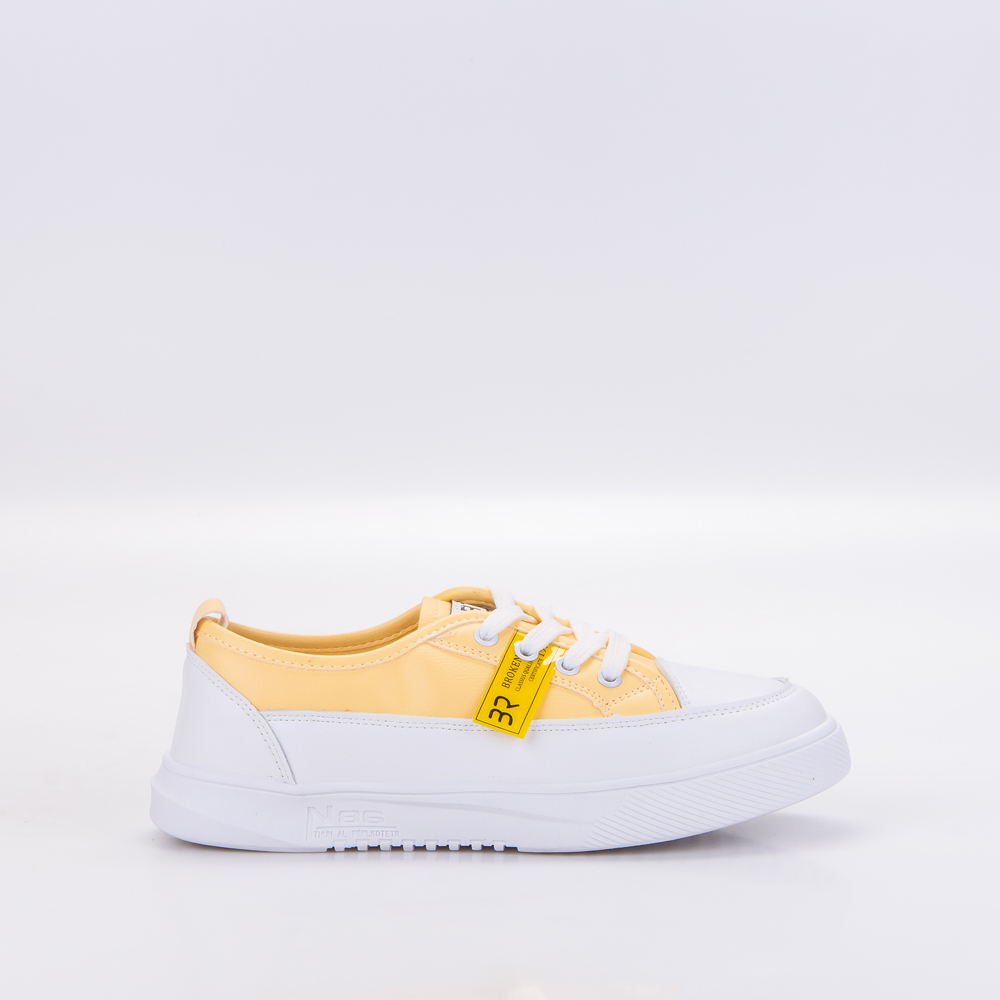 Фото Кеды женские F01 yellow купить на lauf.shoes
