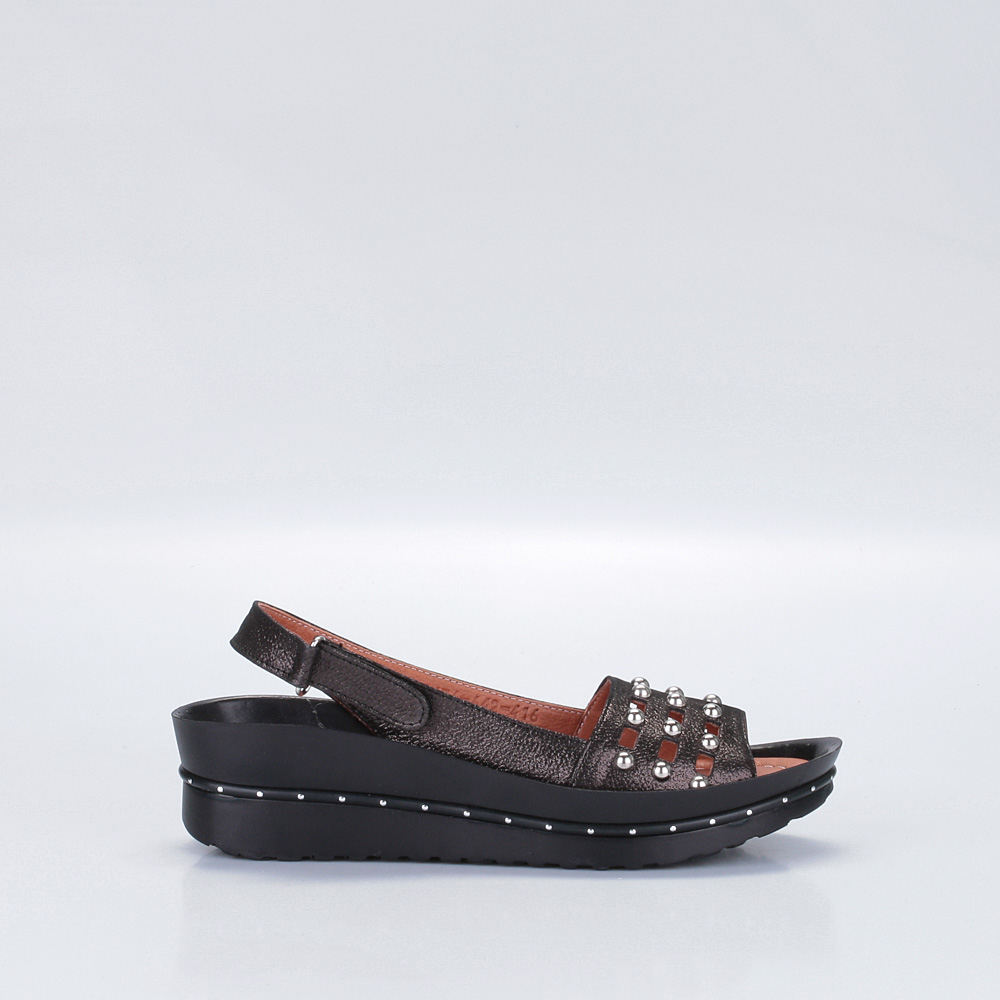 Фото Босоножки женские 0436-642-27I-black купить на lauf.shoes