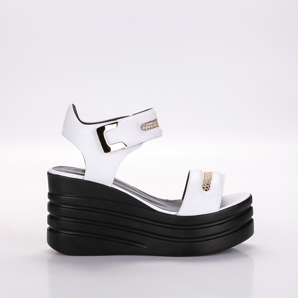 Фото Босоножки женские 4290Bobo  White купить на lauf.shoes