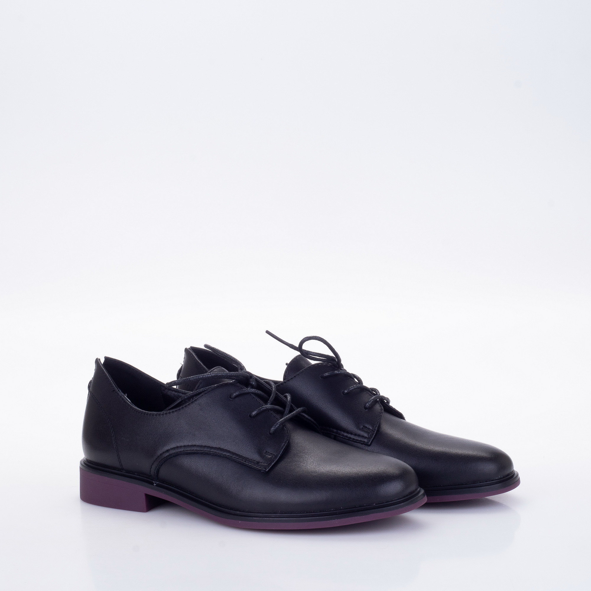 Фото Полуботинки женские LA5 black купить на lauf.shoes