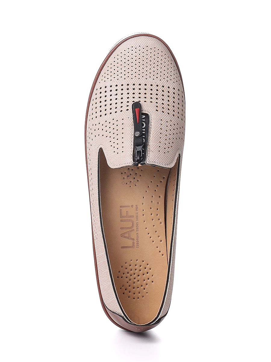 Фото Слипоны женские A174 BEJ купить на lauf.shoes