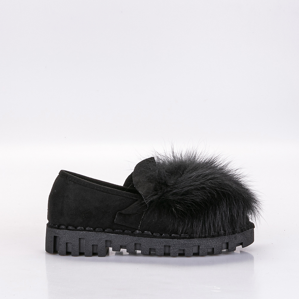Фото Полуботинки женские 107-T506-5 BLACK купить на lauf.shoes