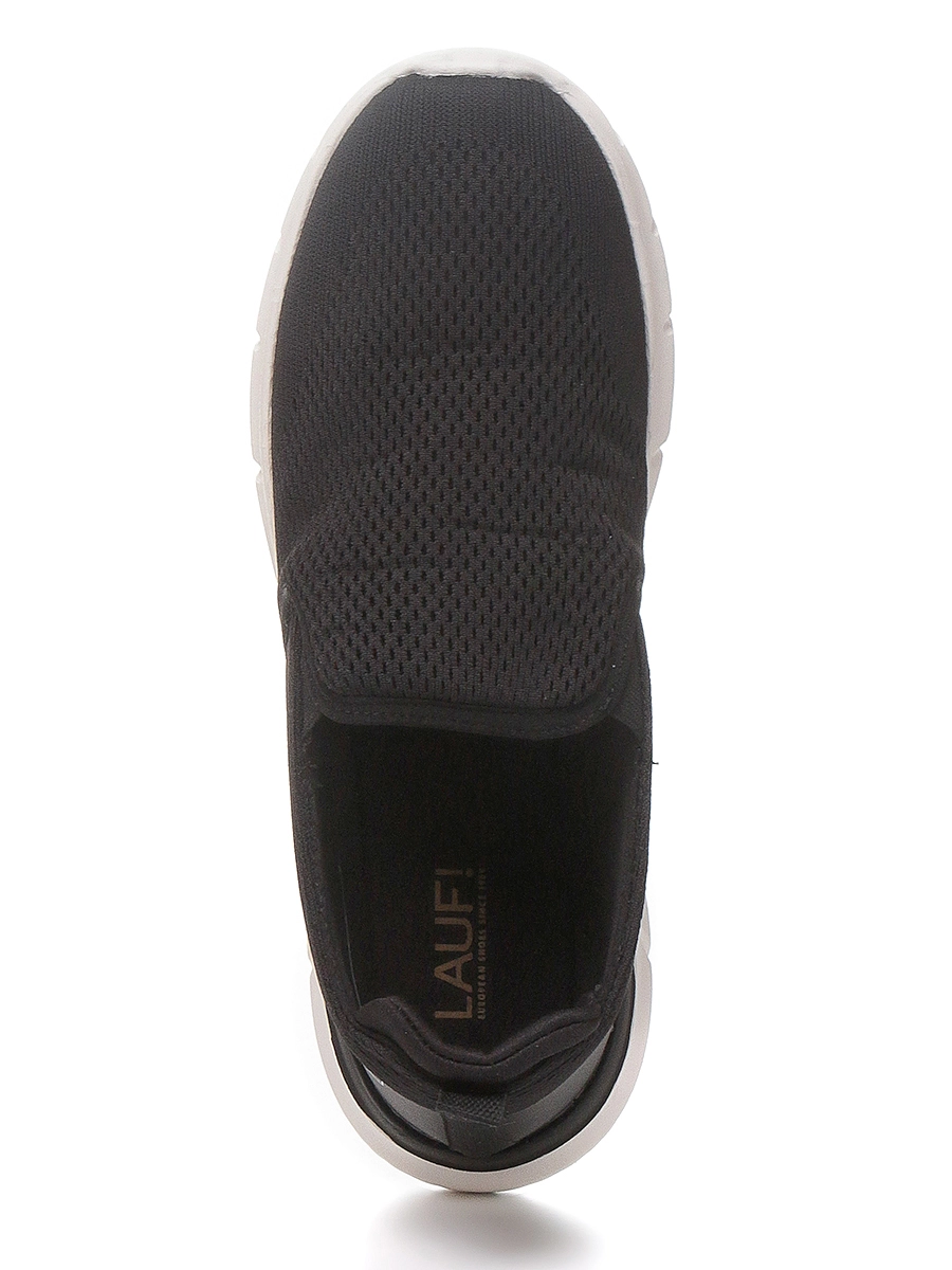 Фото Слипоны мужские 2300 siyah beyaz купить на lauf.shoes