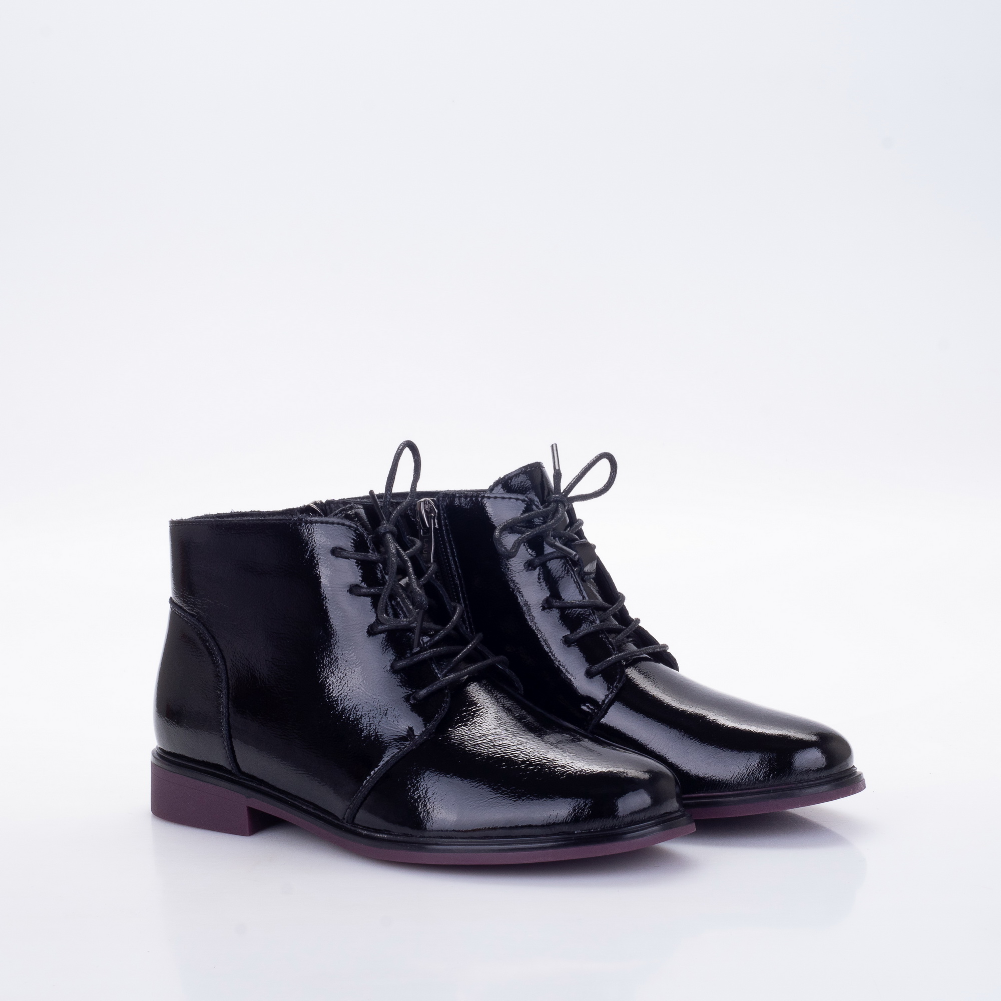 Фото Ботинки женские LA8 black купить на lauf.shoes