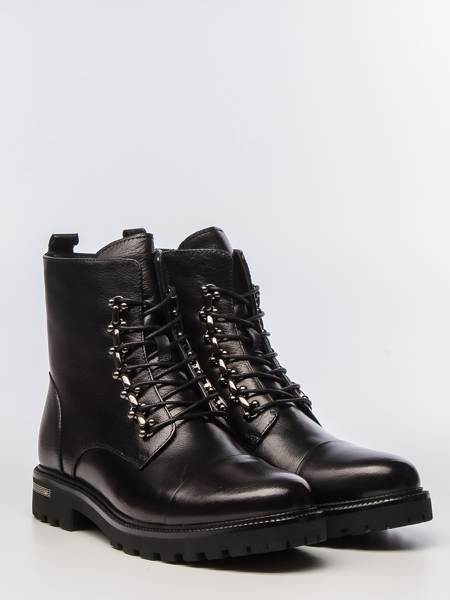 Фото Ботинки женские HJ9221M-P52-596 black купить на lauf.shoes